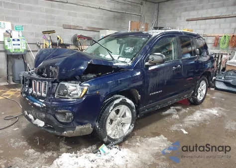 2016 Jeep Compass Sport из США, поврежденный, VIN 1C4NJDBB7GD626611